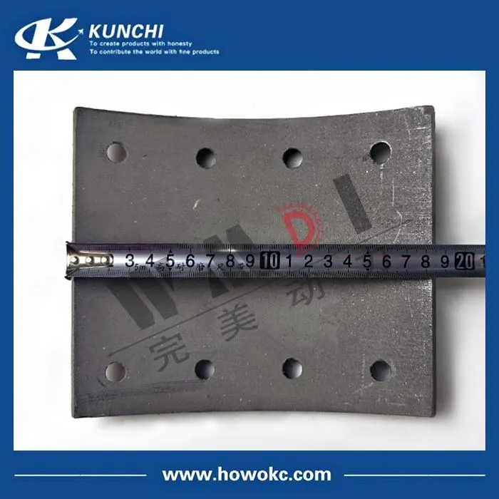 Sinotruk HOWO 8 Holes Brake Lining 